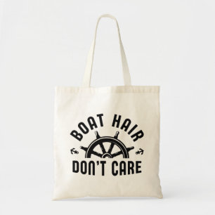 Tote Bag Les cheveux de bateau ne s’en soucient pas