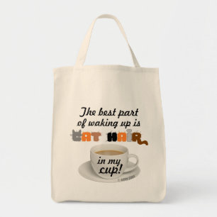 Tote Bag Les Cheveux De Chat Dans Ma Coupe ! Épicerie humo