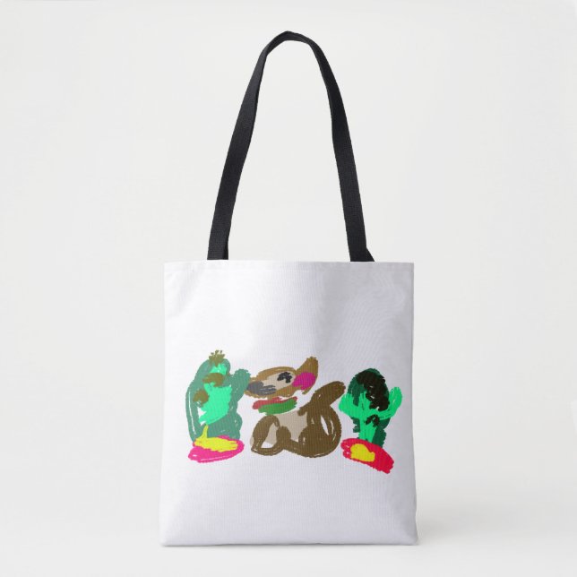 Tote Bag les chihuahuas sont mignons (Devant)