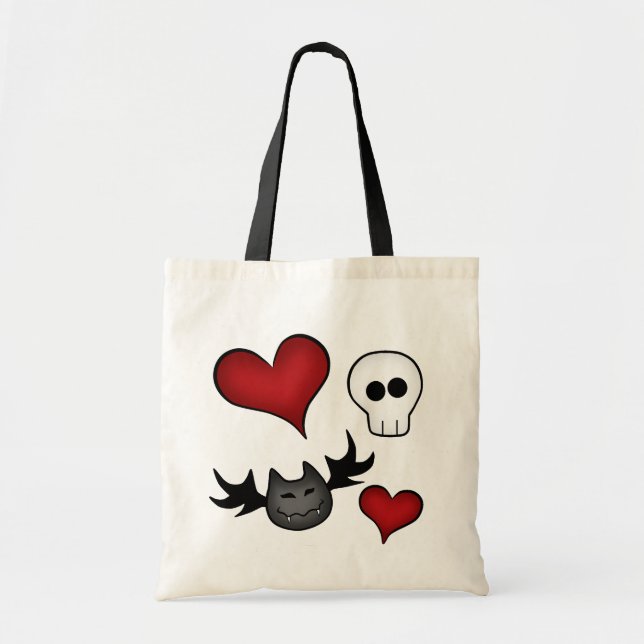 Tote Bag Les choses gothiques que j'aime (Devant)