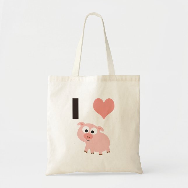 Tote Bag Les cochons (Devant)