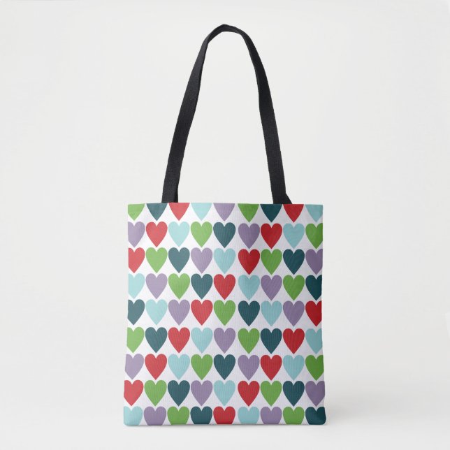Tote Bag Les coeurs sont donnés (Devant)