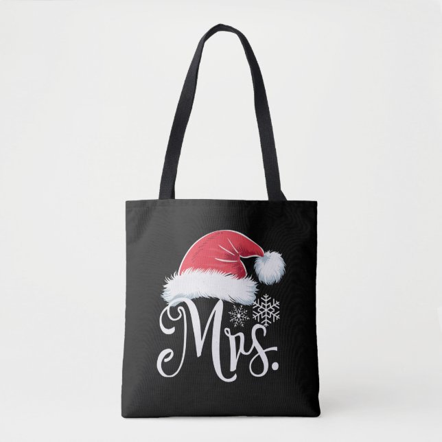 Tote Bag Les couples de Mme Claus qui correspondent aux pyj (Devant)