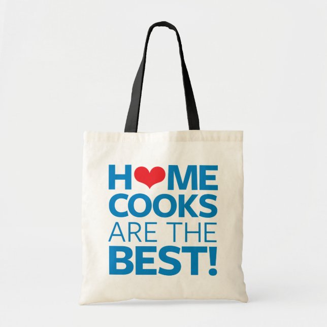 Tote Bag Les cuisiniers de maison sont le meilleur (Devant)