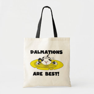 Tote Bag Les Dalmations sont les meilleurs t-shirts et cade