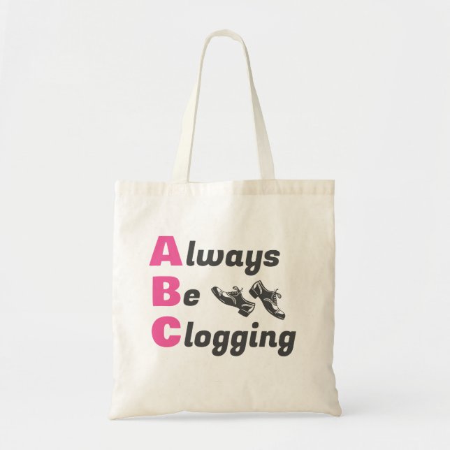 Tote Bag Les Danseurs De Clog Clogging (Devant)