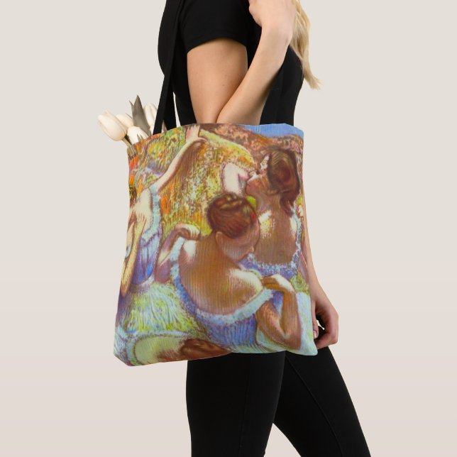 Tote Bag Les Danseuses bleues d'Edgar Degas (De près)