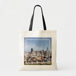 Tote Bag Les demeures victoriennes peintes de San Francisco