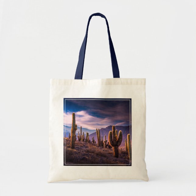 Tote Bag Les déserts | Cactus Paysage Argentine (Devant)