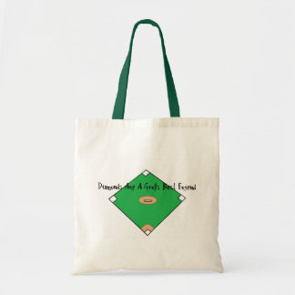 Tote Bag Les diamants de base-ball sont des meilleurs amis