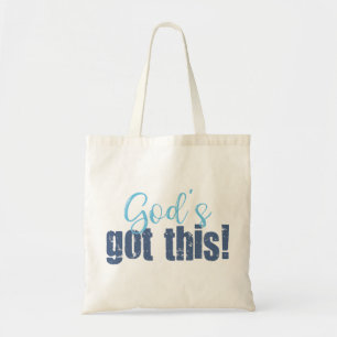Tote Bag Les dieux ont obtenu ce bleu