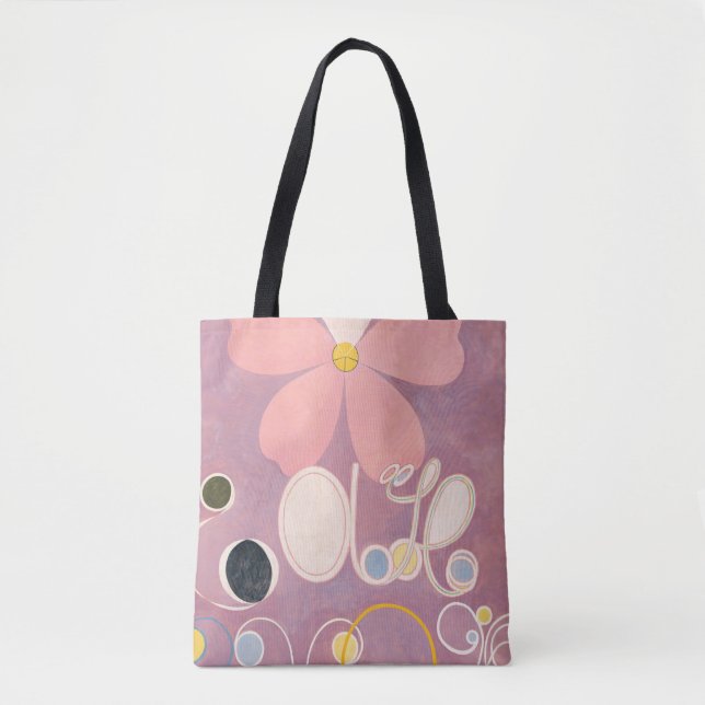Tote Bag Les dix plus grands n° 5 Adulthood par Hilma Klint (Devant)