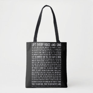 Tote Bag Les droits civiques soulèvent chaque voix et chant