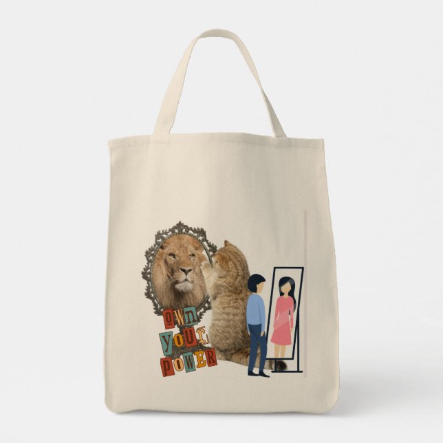 Tote Bag Les droits trans sont des droits humains, possédez (Dos)