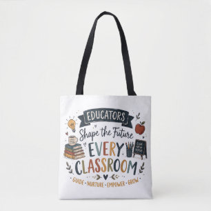 Tote Bag Les éducateurs façonnent l'avenir