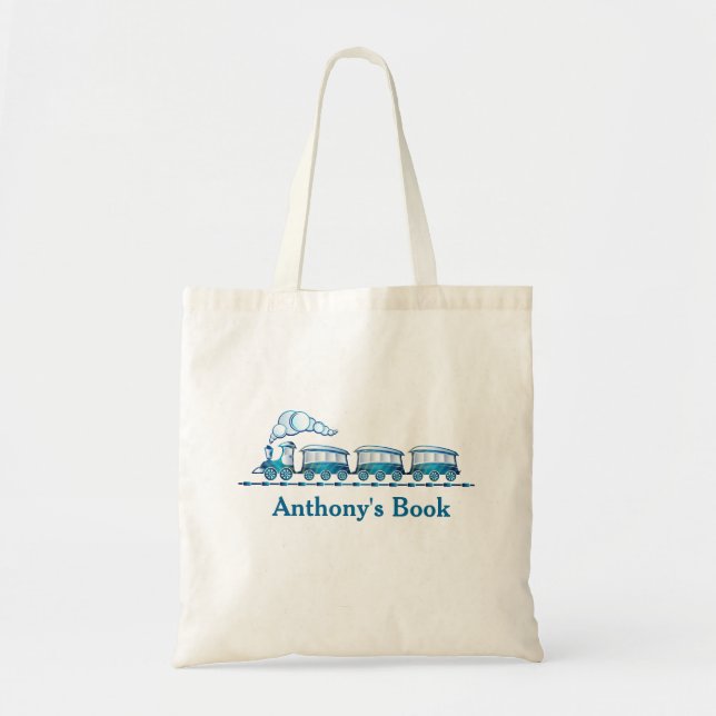 Tote Bag Les enfants bleus de train ont appelé la (Devant)