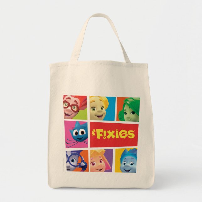 Tote Bag Les enfants et le boguet de Fixies | Fixie (Devant)