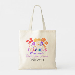 Tote Bag Les enseignants plantent des graines qui grandisse