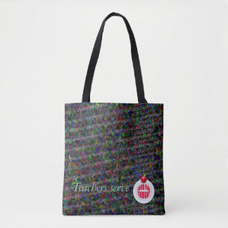 Tote Bag Les enseignants servent de nourriture pour l'espri