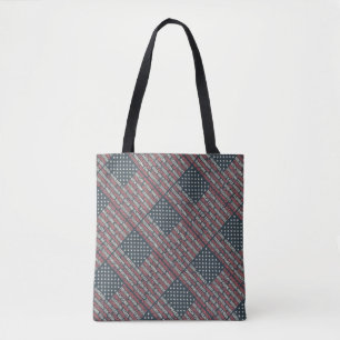 Tote Bag Les Etats-Unis d'Amérique States et capitaux