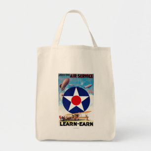 Tote Bag LES Etats-Unis - Joignez le service aérien