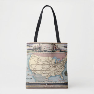 Tote Bag Les Etats-Unis tracent le bateau le Skyway par