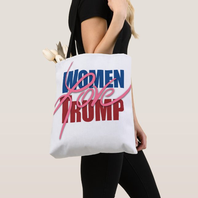 Tote Bag Les femmes aiment Trump (De près)