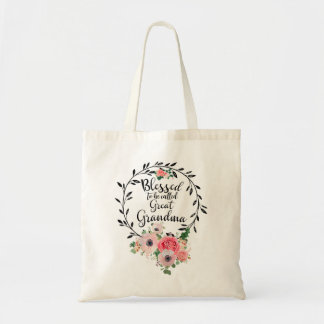 Tote Bag Les Femmes Béni Grand Grand Grand Grand-Mère Flora