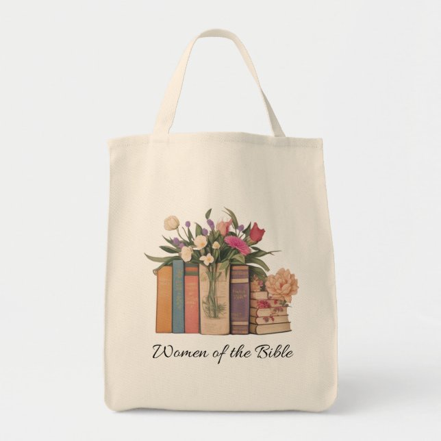 Tote Bag Les Femmes de la Bible livre (Devant)