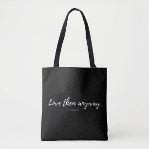 Tote Bag Les femmes les aiment de toute façon Luc 23 34 Chr