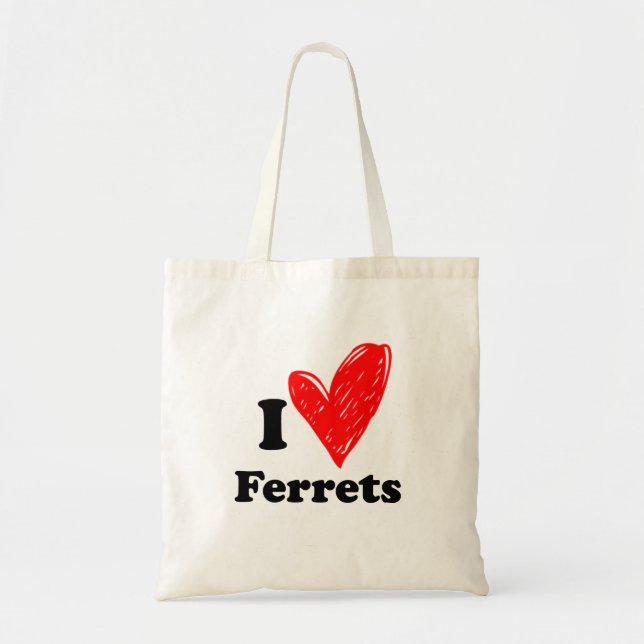 Tote Bag Les Ferrets (Devant)