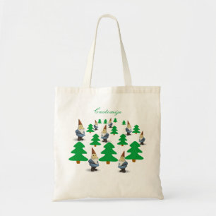 Tote Bag Les fêtes d'hiver Les arbres de Noël Thunder_Cov