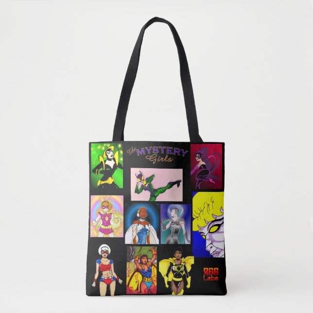 Tote Bag Les filles 10 superbes de mystère (Devant)