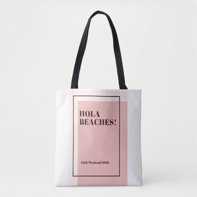 Tote Bag Les filles en voyage Fourre-tout (Devant)