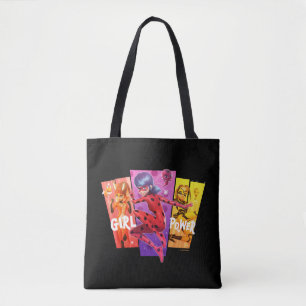 Tote Bag Les filles miraculeuses Power fille