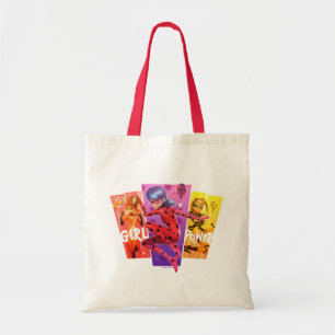 Tote Bag Les filles miraculeuses Power fille
