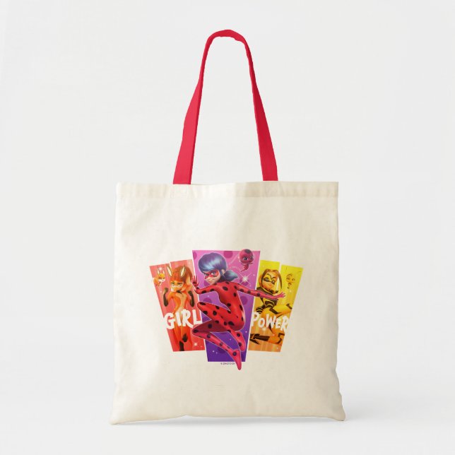 Tote Bag Les filles miraculeuses | Power fille (Devant)