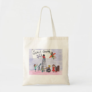 Tote Bag Les filles peuvent faire n'importe quoi !