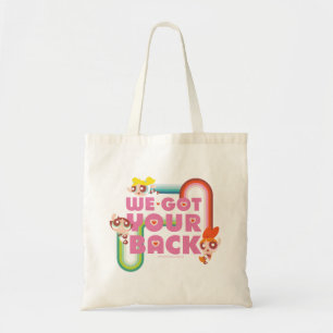 Tote Bag Les filles puissantes : On a ton dos