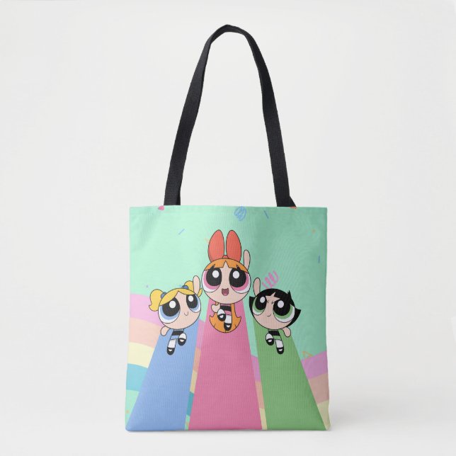 Tote Bag Les filles puissantes volent haut (Devant)