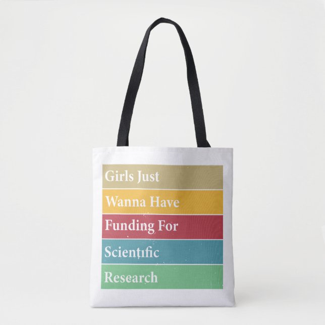 Tote Bag Les Filles Voulaient Juste Avoir Un Financement Po (Devant)