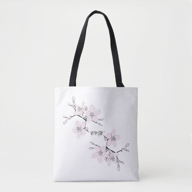 Tote Bag Les fleurs dentellent tous plus de - copie (Devant)