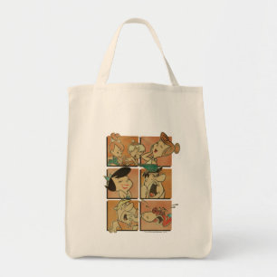Tote Bag Les Flintstones et les blocailles des Flintstones