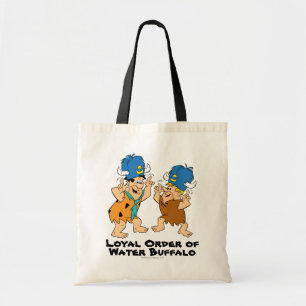 Tote Bag Les Flintstones Fred et Buffalo d'eau de prise