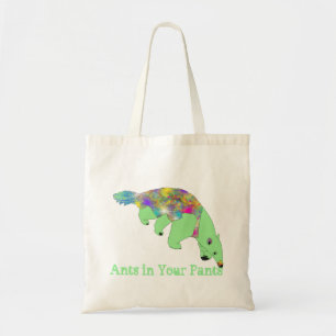 Tote Bag Les fourmis dans votre pantalon Funky Green Anteat