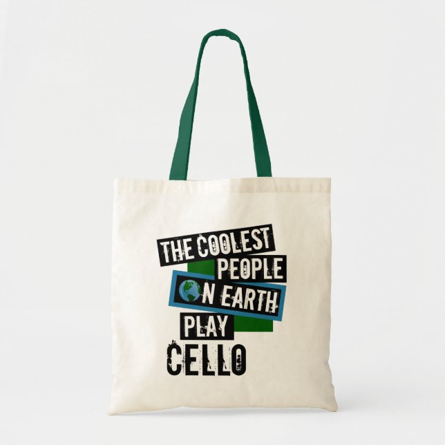 Tote Bag Les gens les plus froids de la Terre Jouent au Cel (Devant)