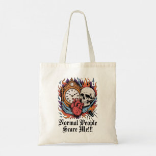 Tote Bag Les gens normaux me font peur