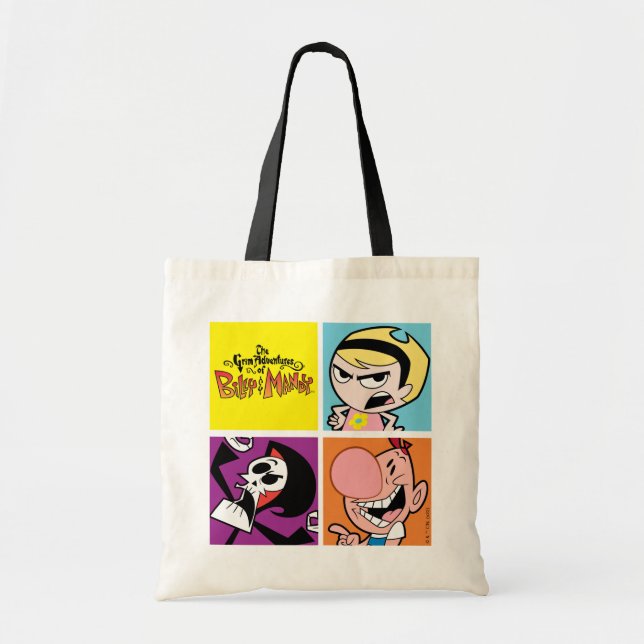 Tote Bag Les Grandes Aventures de Billy & Mandy Character A (Devant)
