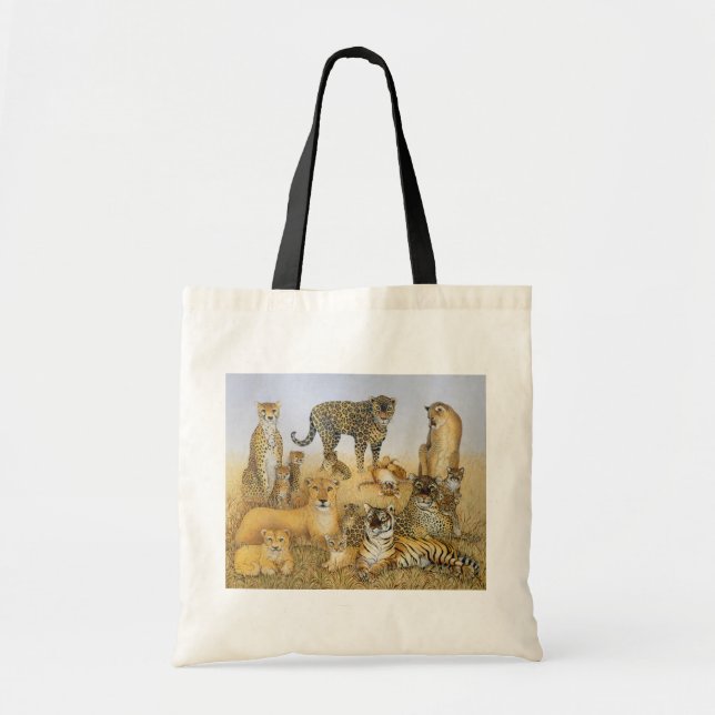 Tote Bag Les grands chats (Devant)
