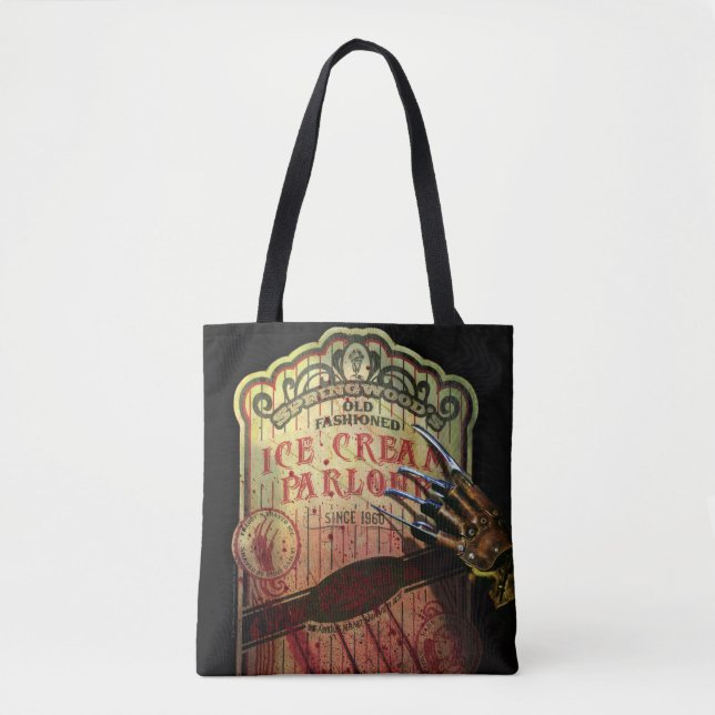Tote Bag Les Griffes de la nuit | Springwood's Ice Cream (Devant)